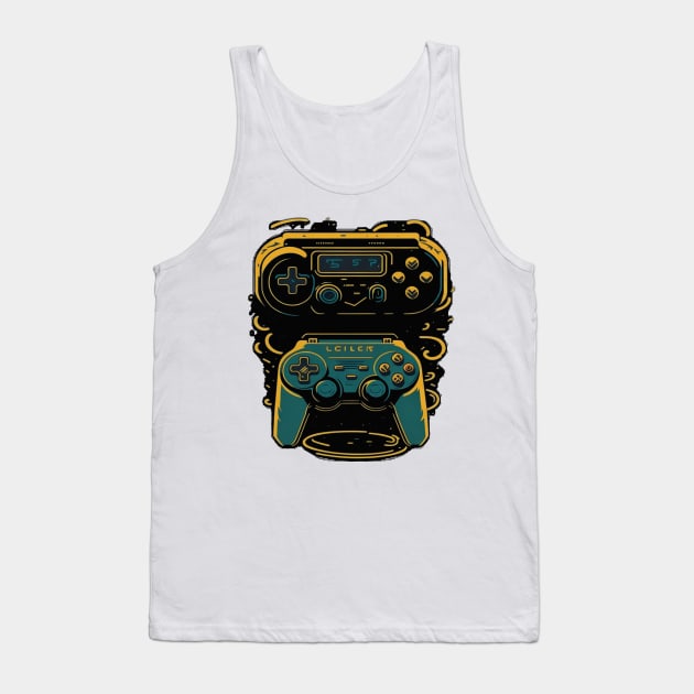 gamer addict Tank Top by Shreedigital 